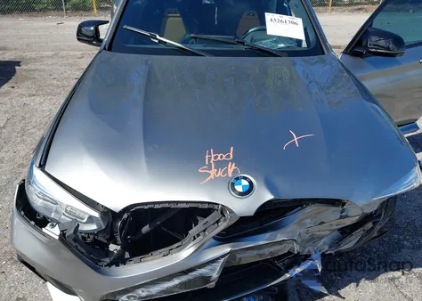 2020 BMW X3 M Competition z USA, uszkodzony, nr VIN 5YMTS0C05L9B83764